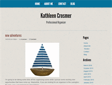 Tablet Screenshot of kathleencrosmer.com